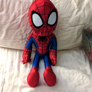 Talking spiderman with removable mask